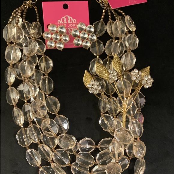 COPY - Sassy Jones Penelope Bib Necklace Set - Picture 3 of 7